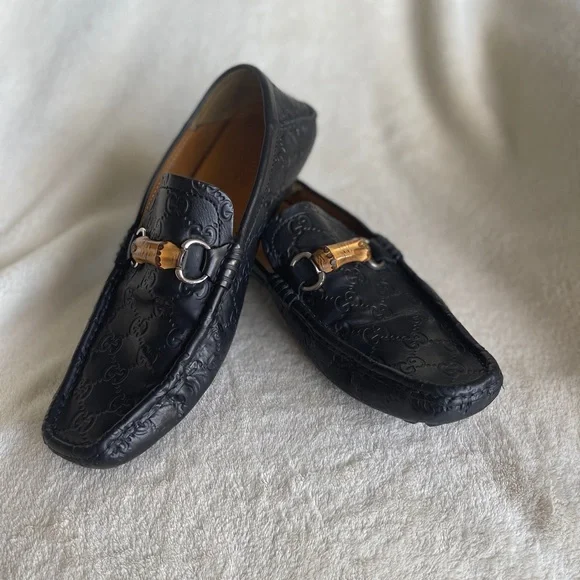 Gucci | Shoes | Men Gucci Woodenbuckle Loafers | Poshmark display picture 1